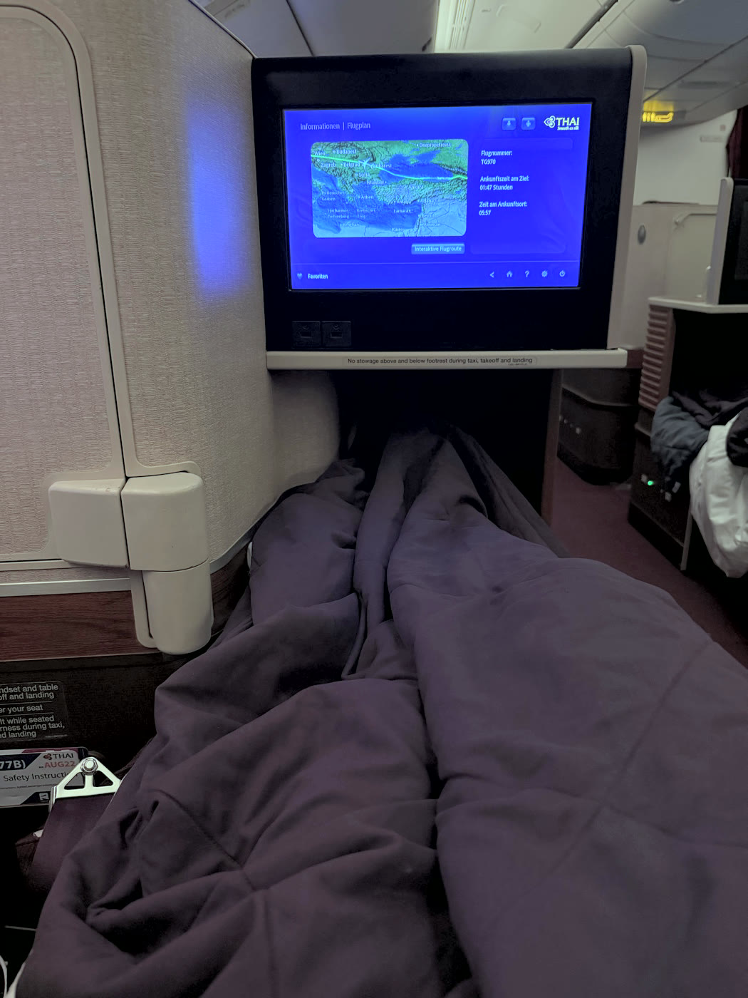 Thai Airways Business Class