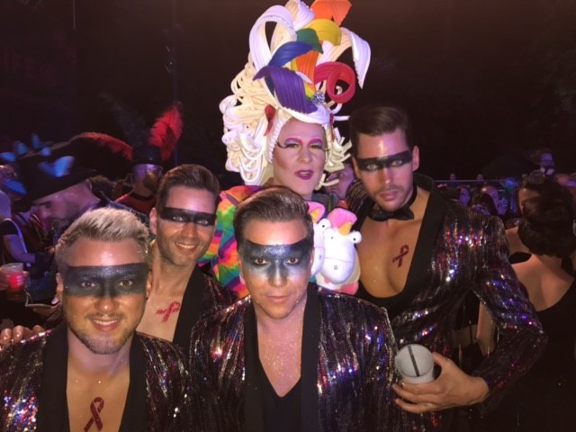 Michael Graber, Alf Heller, Sven Epiney, Goss Ipa und Reto Hanselmann Life Ball