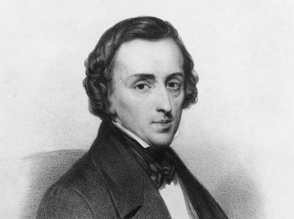 Porträt von Chopin
