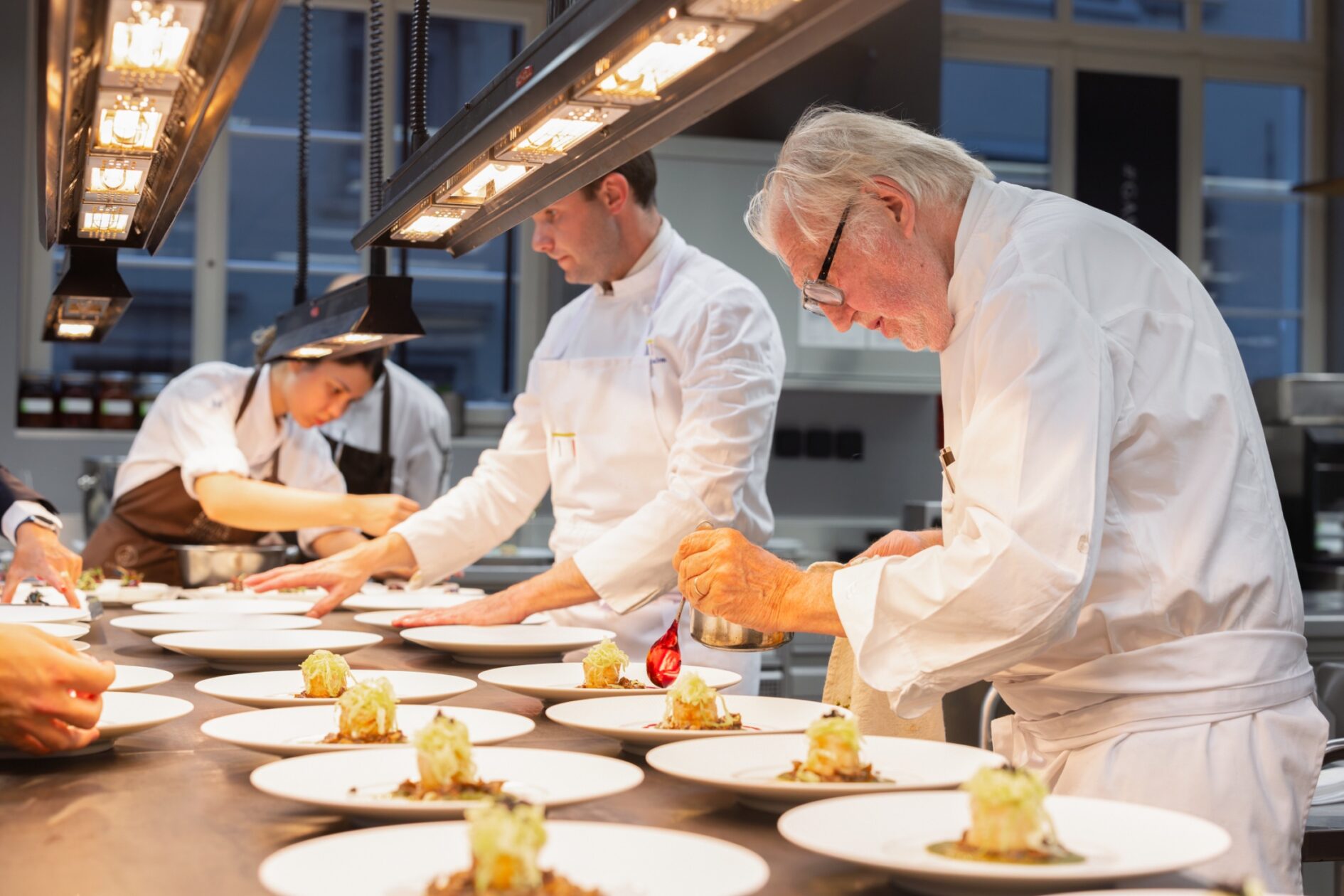 Trois grands chefs, trois variations