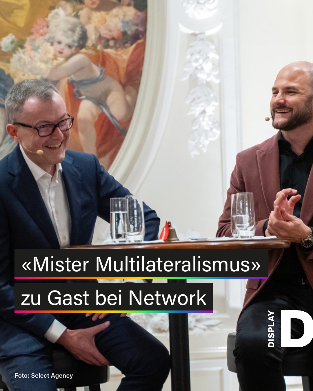 «Mister Multilateralismus» zu Gast im Bellevue Palace. Jürg Lauber sprach beim 37. Clubdinner von Network mit SRF-Moderator Michael Rauchenstein über Diplomatie in einer unsicheren Weltlage.…