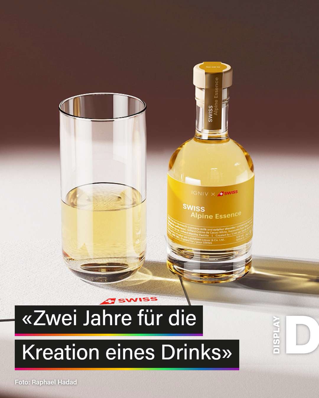 Zwei Jahre, ein Cocktail und ganz viel Feinarbeit. 🍸 Alain Dudzik verrät, was hinter dem «SWISS Alpine Essence» steckt – und warum echter Genuss für…
