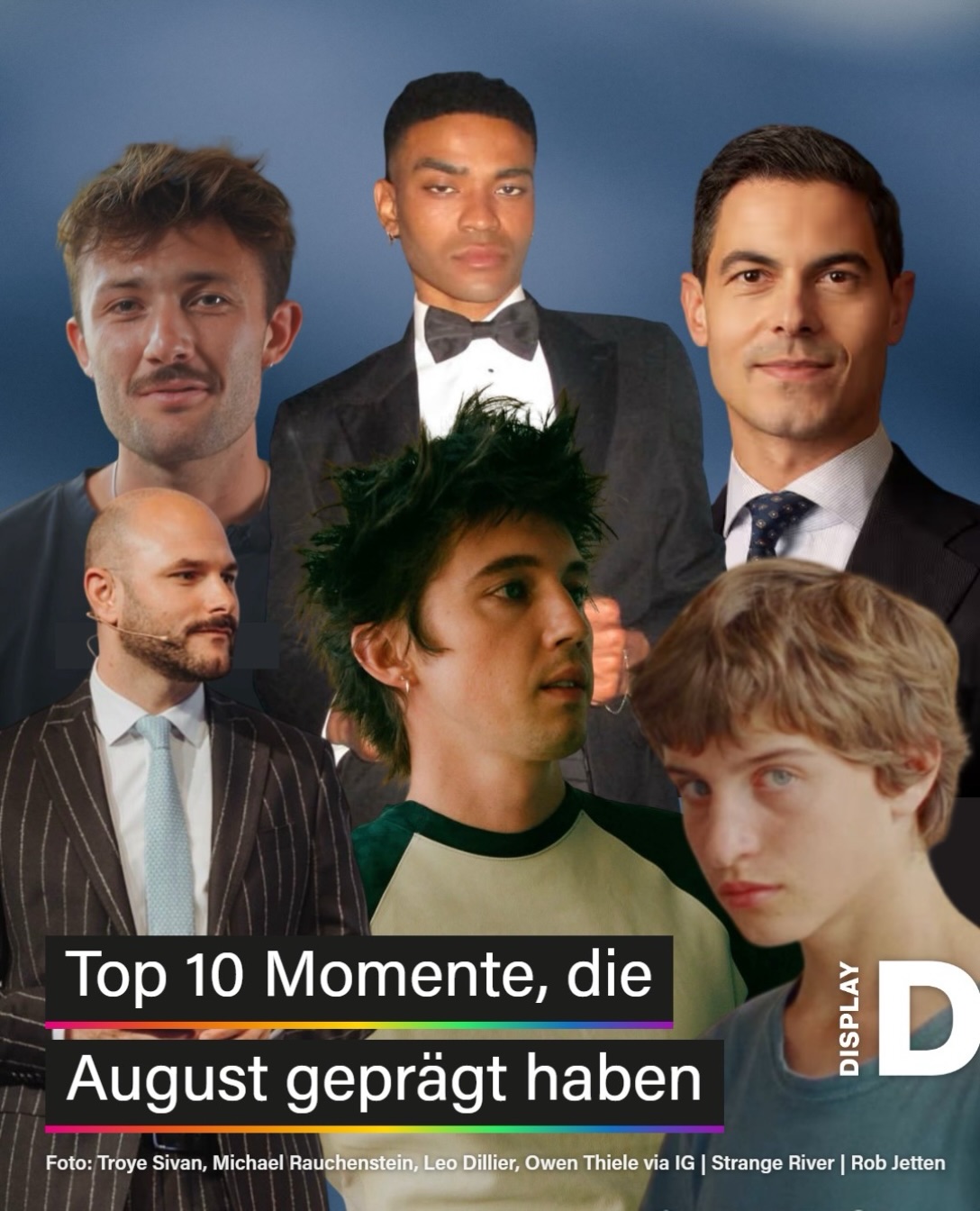Troye Sivan spricht über Cum. Rob Jetten küsst seinen Verlobten. Leo Diller macht sein Coming-out. «Heated Rivalry» bekommt neue Gesichter und mehr! 👀 Unsere queeren…