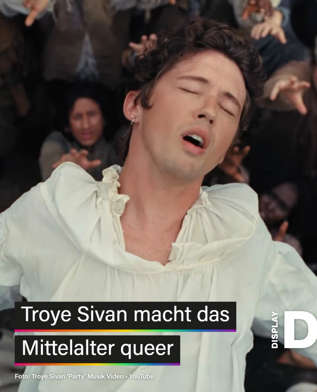 Ritter, nackte Haut und eine queere Party im Schloss? 🏰 Troye Sivan macht’s möglich. Für «Party» holt er sich nicht nur ein Madonna-Sample, sondern auch…