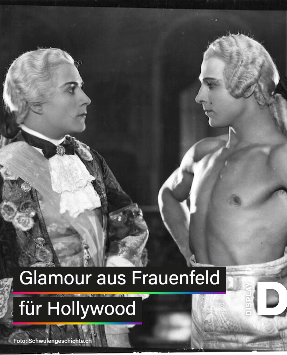 Von Frauenfeld nach Hollywood: René Hubert prägte als Kostümbildner die Filmgeschichte. Seine Biografie erzählt ein faszinierendes Kapitel der Schwulengeschichte. 🌈🎞️ Mehr im Link in Bio…