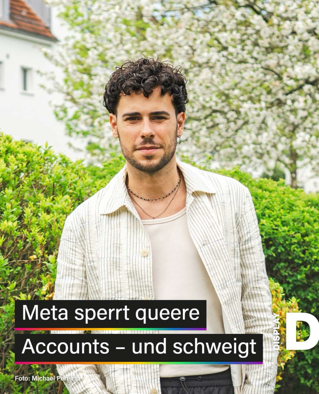 Meta sperrt die Accounts von Mister Gay Europe Michael Pereira – ohne klare Erklärung. 🚫 Was steckt dahinter? 👉 Die ganze Story: Link in Bio.…